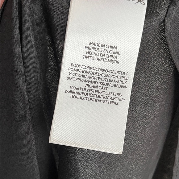 Polo Ralph Lauren Black Midi Slip Dress Size 2 - Picture 2 of 5